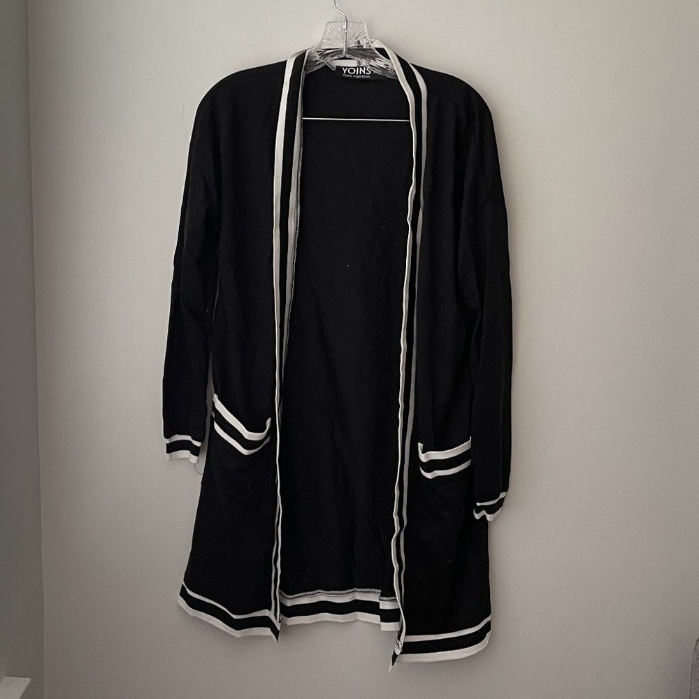 YOINS Women's Kimono in Black